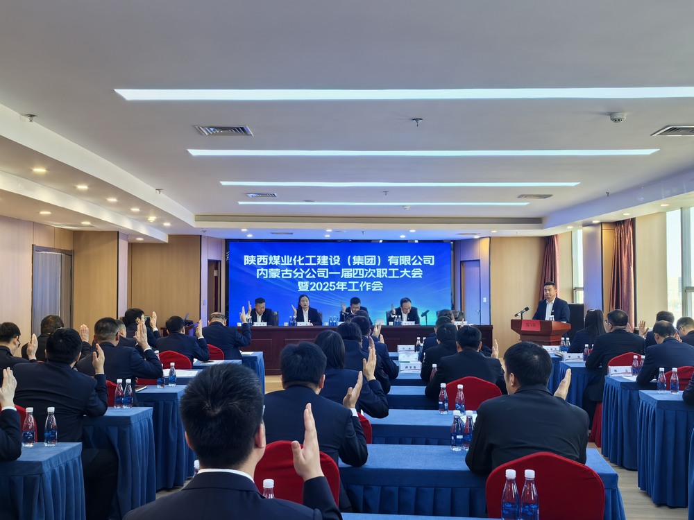 內(nèi)蒙古分公司召開2024年一屆四次職工大會(huì)暨2025年工作會(huì)、安全環(huán)保會(huì)