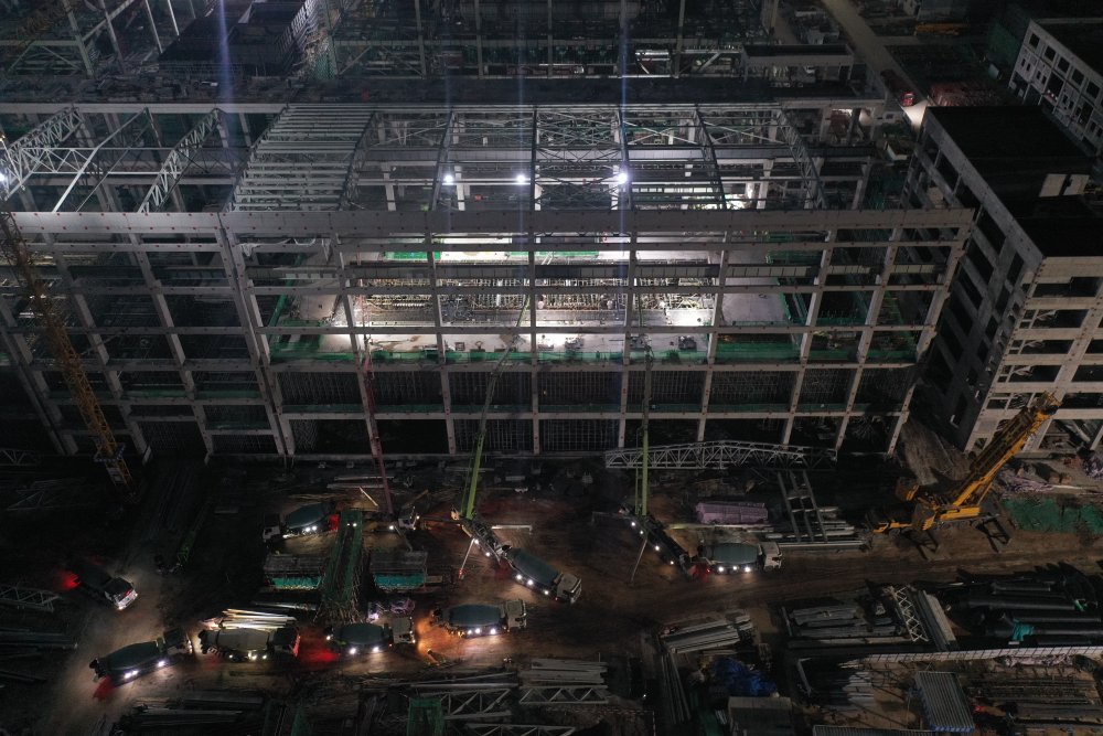 1800m3、21小時 見證陜煤建設黃陵電廠主廠房項目汽輪機建設新突破