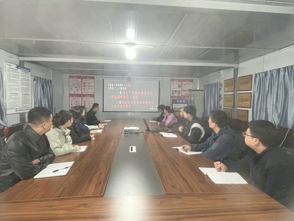 陜煤建設韓城分公司土建六項目部：以“演”筑防，以“查”除患，推進消防安全工作走深走實