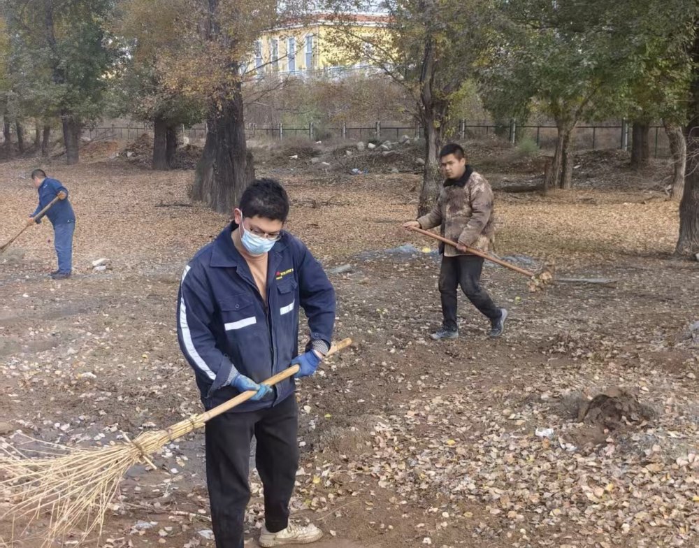 陜煤建設煤礦運營服務分公司:潔美家園 志愿先行
