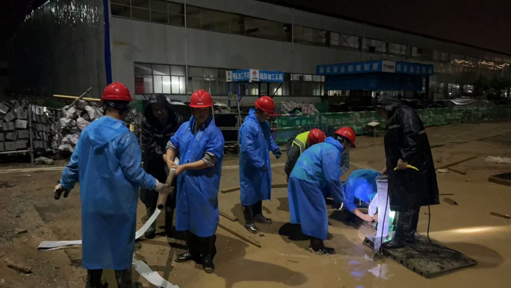 陜煤建設(shè)銅煤公司銅創(chuàng)能材項(xiàng)目部：聞“汛”而動(dòng)嚴(yán)部署，同心聚力筑防線