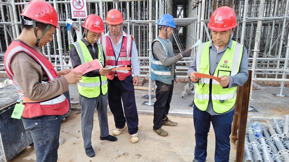 陜煤建設(shè)渭南分公司第一項(xiàng)目部：筑安五月守初心 實(shí)干護(hù)航啟新程